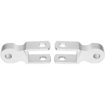 Lot de 2 amortisseurs de moto pour châssis 5 cm (Avec vis) noir