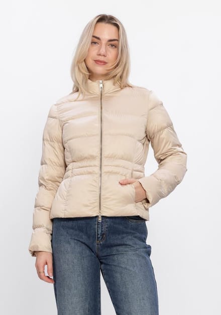 Beaumont Ciara Jacket Jassen Dames - Zomerjas - Beige - Maat 44