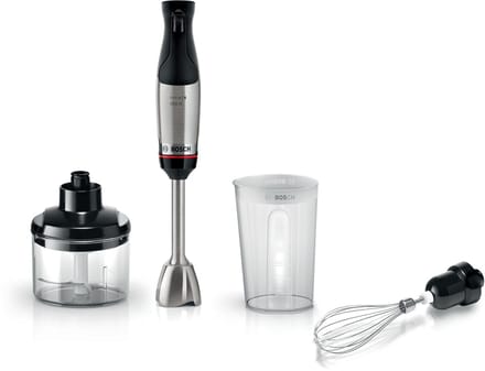 Bosch ErgoMaster Series 6 - Staafmixer - 1000W - QuattroBlade Pro - Keramische Koppeling - RVS