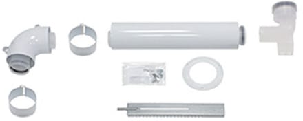 Vaillant Basis-aansluitset, 60/100 PP voor overdruk-gassysteem DN 100, 0020277302