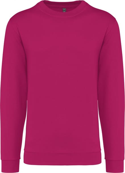 Sweater 'Crew Neck Sweatshirt' Kariban Collectie Basic+ maat S Fuchsia