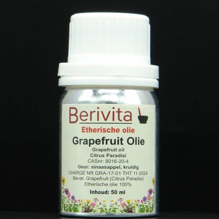 Grapefruit Olie 50ml - Pure Etherische Grapefruitolie van Grapefruit schillen