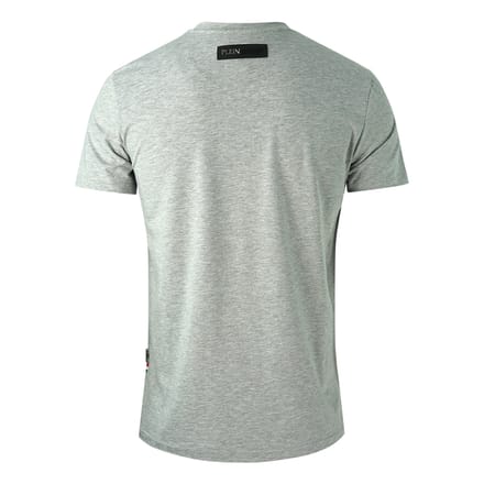 Philipp Plein Sport Signature Logo Grey T-Shirt