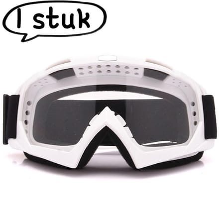 1 artikel - Bril - Motorhelm - Off-road Outdoor Harley-stijl bril/MT02 - Wit