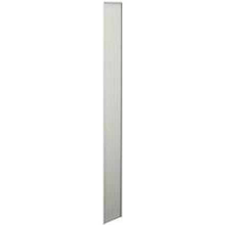 Eindwand zijkant, voor reksysteem PROGRESS 500 T, H 2250 x D 300 mm,