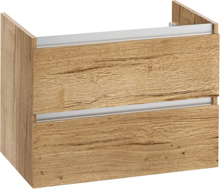 Saqu Gaia wastafelonderkast 80x45x60cm eiken marcato — greeploos