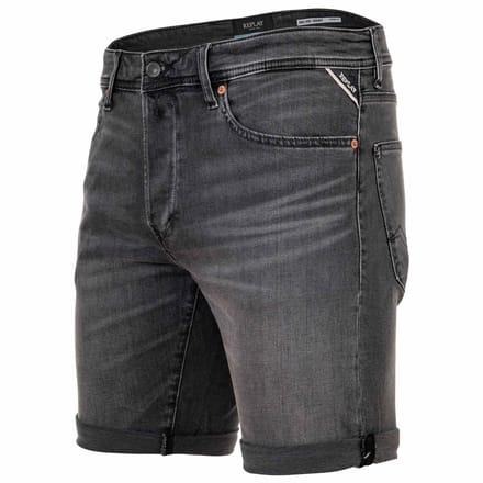 Replay Ma981y.000.573b116 Korte Jeans Grijs 32 Man