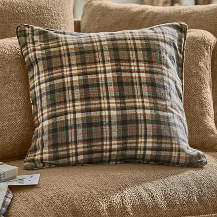 LOBERON Kussenhoes Celestria bruin/beige