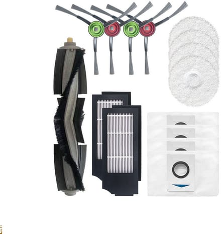 Accessoires Geschikt voor Ecovacs Deebot X1 Omni/Turbo Robotstofzuiger 15 onderdelen