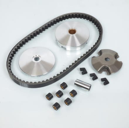 rms variator voor mbk 50 nitro scooter 747x16.5x8.3mm / 15x12 7grs nieuw