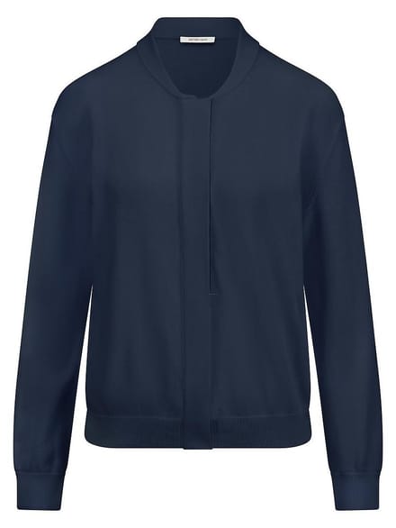 Vest lange mouwen Van Peter Hahn blauw
