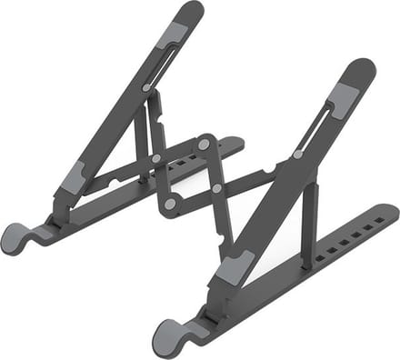 ORICO LAPTOPSTANDAARD 17, OPVOUWBAAR, ZWART