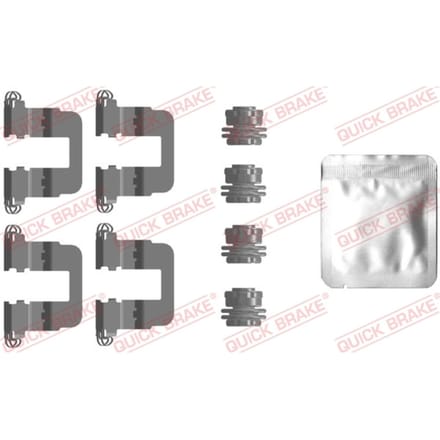 Toebehorenset, schijfremblok QUICK BRAKE 109-0106