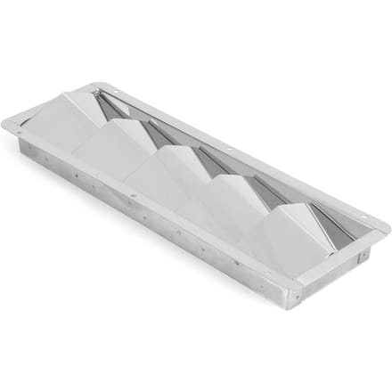 5 Sleuven Boot Rooster Ventilatie Rechthoekig RVS Duurzaam Ventilatierooster Hardware Beslag white