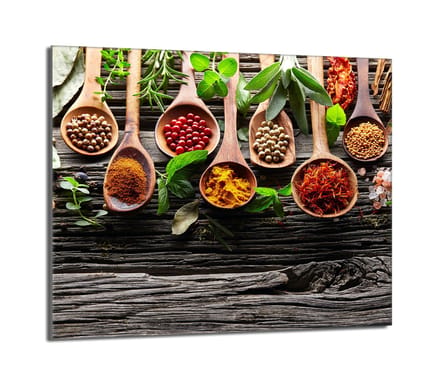 TMK ArtDeko - Snijplank - Gehard Glas - 60x52cm - Beschermend Paneel