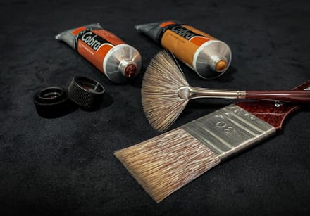 da Vinci Grigio Watervermengbare Oliefverf Synthetische Acryl Penselen Set