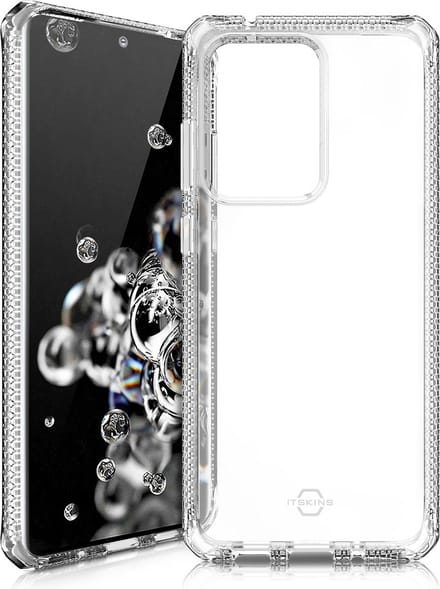 ITSkins Spectrum cover voor Samsung Galaxy S20 Ultra - Level 2 bescherming - Transparant