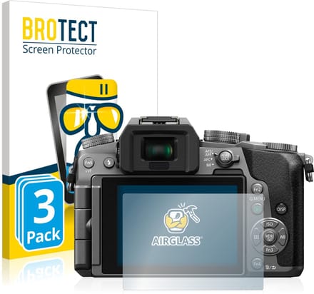 Screenprotector 3 Stuks voor Panasonic Lumix DMC-G70 Beschermglas transparant