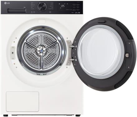 LG droger met team‑care – energie‑efficiënt drogen en ontkreuken