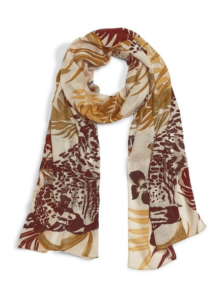 Sjaal Van Peter Hahn beige