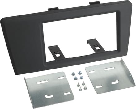 2-DIN Paneel geschikt voor Volvo S60/ V70/ XC70 2000-2004 - Kleur: antraciet