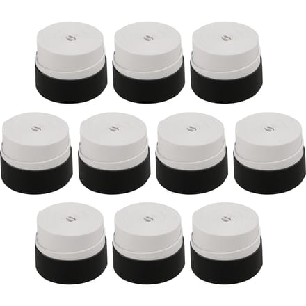Tennisracketgrepen Antislip Badmintonracketgrepen Trillingsovergrip Zweetband 10pcs