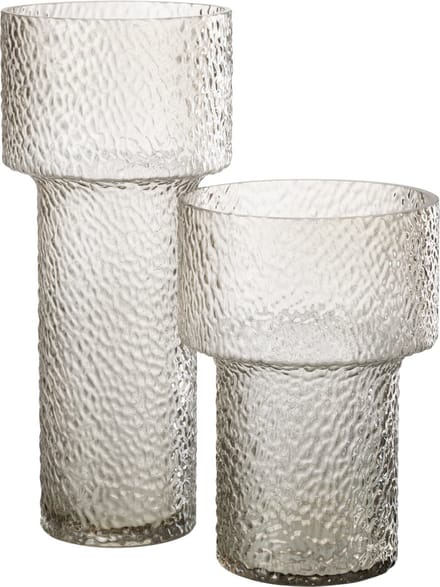 J-Line vaas Betty - glas - transparant - large - 45 cm hoog
