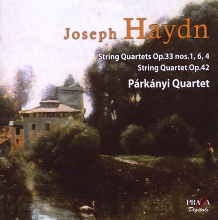 Párkányi Quartet - Haydn: Quatuors Op. 33 Nos. 1 4 (CD)