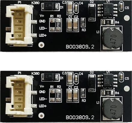 2x LED Achterlicht Printplaat Reparatie Vervanging voor Achterklep Verlichting