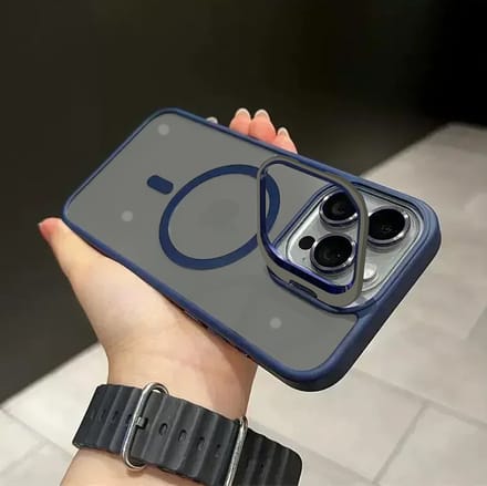 GREEN ON Magsafe Case with Camera Door For IPhone 11 Pro Max - Blauw / Blue