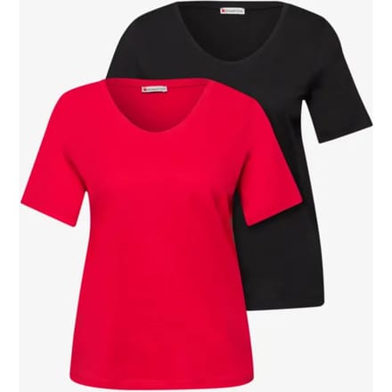 Basic Shirt in een 2-pack