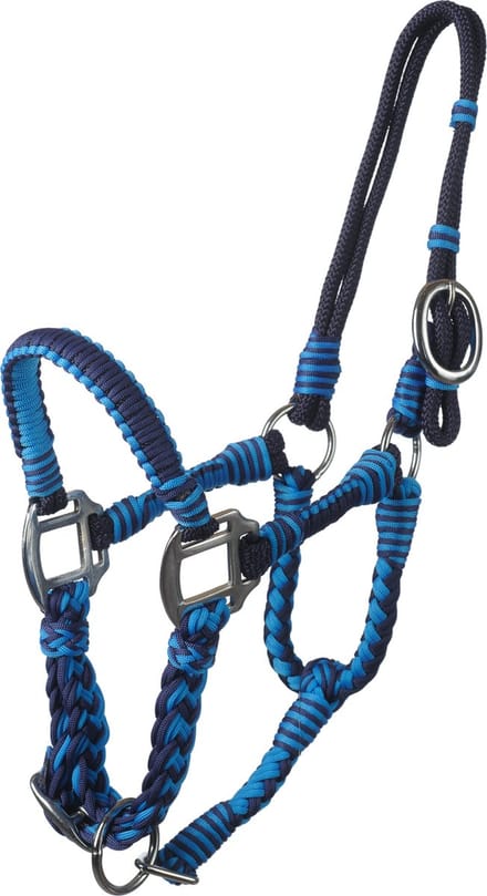 MHS Halster Braided Extra Full Navy / Blauw