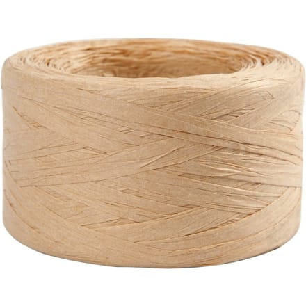 Creativ Company Paper Raffia Yarn Sand Color 100m