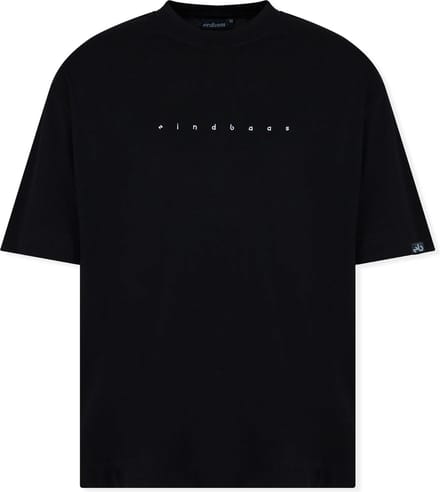 Oversized T-Shirt - eindbaas - Black/White - Heavyweight - Maat M