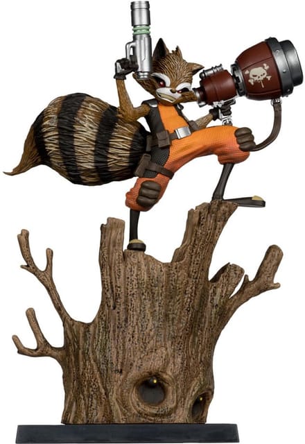 McFarlane Toys Marvel Collection PVC Statue 1/6 Rocket Racoon (Rocket Racoon: A Chasing Tale #1) 18 cm Beeld