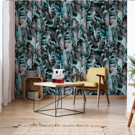 Fotobehang - Vlies Behang - Veren - 416 x 290 cm