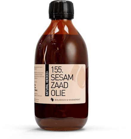 Natural Heroes Sesamzaadolie (Biologisch & Koudgeperst) - 300 ml