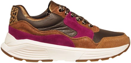 Xsensible Golden Gate Stretchwalker GX Sneakers - Dames - Bruin - Maat:39