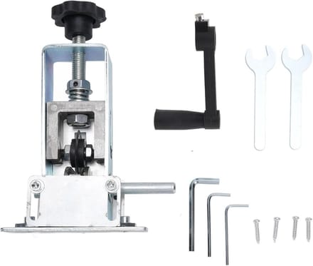 Draadstripmachine - Koperdraadschiller - Efficiënt Strippen - Dubbele Bediening - 1-25mm Kabel - Zilver
