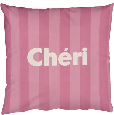 Sierkussens - Kussentjes Woonkamer - 60x60 cm - Gestreept - Roze - Chéri