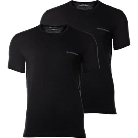 Emporio Armani Core Logoband Shirt Heren (2-pack) - Maat L