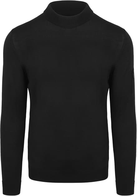 Suitable Trui Cooldry Knit Turtleneck Zwart - Maat XL - Heren