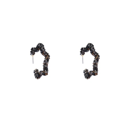 Day&Eve by Go Dutch Label Oorknoppen Ster Kralen Champagne
