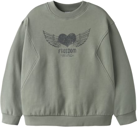 NAME IT - NKFBOIDAS LS RLX SWEAT BRU - Meisjes - Sweaters