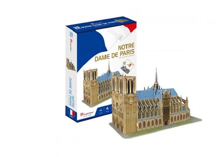 Puzzle 3D Katedra Notre Dame 53 elementów