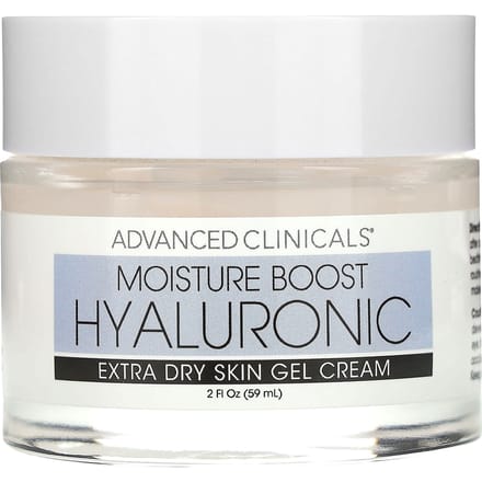 Advanced Clinicals Moisture Boost Hyaluronic Gel Cream – Hydraterende Crème – 59ml