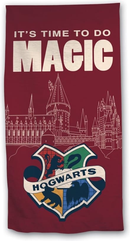 Harry Potter Strandlaken Time for Magic 70 x 140 cm