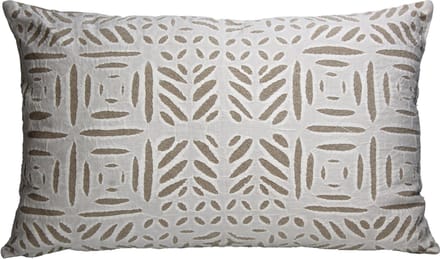 HD Collection Cushion Cotton Ivory 60x40cm