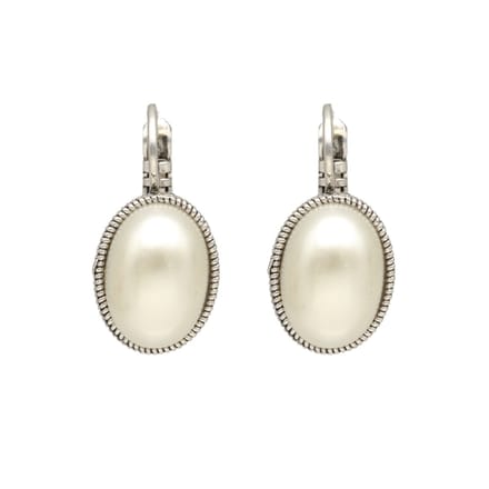 Camps & Camps Oorhangers 1A030 Pearl White