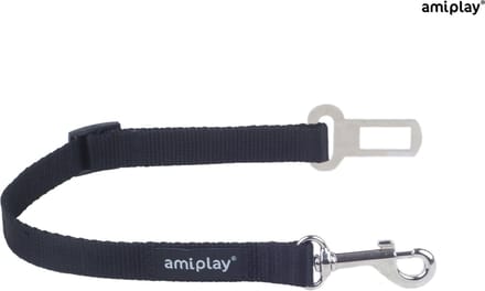 Amiplay VeiligheidsLeiband Basic zwart maat-XL / 45-65x2,5cm